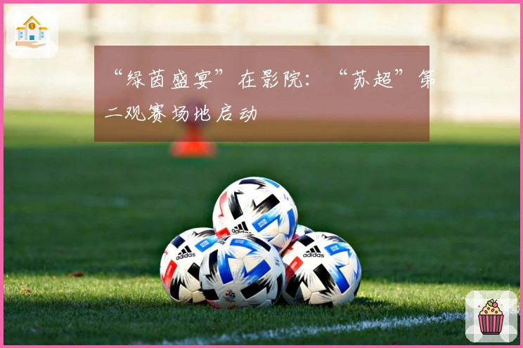 “绿茵盛宴”在影院：“苏超”第二观赛场地启动